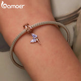 925 Sterling Silver CZ Wish Elf Pendant for Bracelet & Bangle DIY