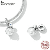 925 Sterling Silver Octopus Shell Pendent for Bracelet & Bangle DIY Making