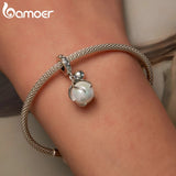 925 Sterling Silver Octopus Shell Pendent for Bracelet & Bangle DIY Making