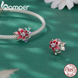 925 Silver Rainbow Spring Garden Charms for DIY Bracelets