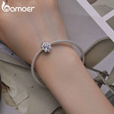925 Silver Zircon Bead Charms for Bracelet BSC768