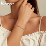 925 Silver Zircon Tennis Bracelet for Women BSB101