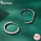 925 Silver Star Zircon Ear Clips Women Fine Jewelry Ear Buckles BSE678