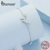 925 Silver The Wizard Of Oz Butterfly Bracelet Party Jewelry for Women