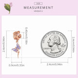 925 Sterling Silver Wish Fairy Pendant for DIY Bracelet & Bangle