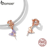 925 Sterling Silver Wish Fairy Pendant for DIY Bracelet & Bangle