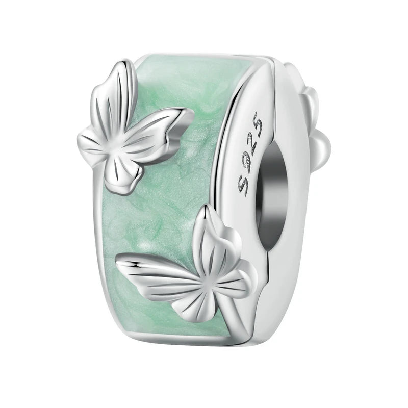 925 Silver Wizard of Oz Butterfly Pendant for Women Bracelet