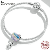 925 Silver Hearted-Balloon & Koala Pendant for DIY Bracelet & Bangle
