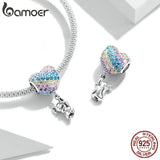 925 Silver Hearted-Balloon & Koala Pendant for DIY Bracelet & Bangle