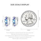 925 Silver Multi-shaped Zircons Ear Clip for Women Fine Jewelry