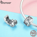 925 Silver Universe Clip Charm Fits Bracelet Necklace DIY Jewelry SCC985