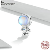 Astronaut Charms 925 Sterling Silver Pendant for Bracelet
