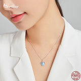 Turtle Necklace 925 Sterling Silver Animal Pendant Fine Jewelry