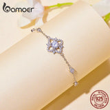 D VVS1 EX Moissanite Bracelet 0.5CT 925 Silver Fine Jewelry