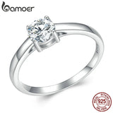 D VVS1 EX Moissanite Ring Round Moissanite Diamond Women 925 Sterling Silver