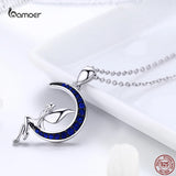 Moon Fairy Necklace 925 Sterling Silver Anniversary Jewelry