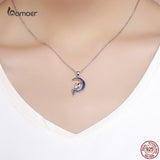 Moon Fairy Necklace 925 Sterling Silver Anniversary Jewelry