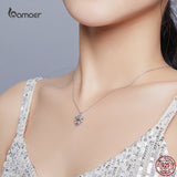 925 Silver Clear CZ Tree of Life Heart Pendant Necklace for Women