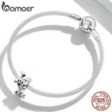 925 Silver Dog Charms for Bracelet DIY Jewelry Gift