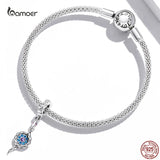 925 Silver Snake Demon Eye Charm Bead for Necklace Bracelet
