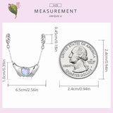 925 Sterling Silver Hands & Love Charm Bead for Bracelets
