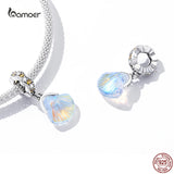 925 Sterling Silver Glaze Pendant Charms for DIY Bracelet & Necklace