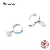 925 Silver Turquoise Shell Bead Drop Earrings Wedding Jewelry