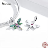 Dragonfly Charms 925 Silver Pendant Women's Bracelet Jewelry