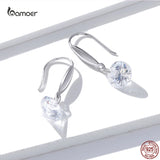 925 Silver Zircon Ear Studs for Women Wedding Jewelry