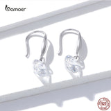 925 Silver Zircon Ear Studs for Women Wedding Jewelry