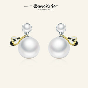 925 Silver Earrings For Women Bridal Wedding Jewelry