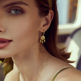925 Silver Plated Dream Catcher Earrings for Girls