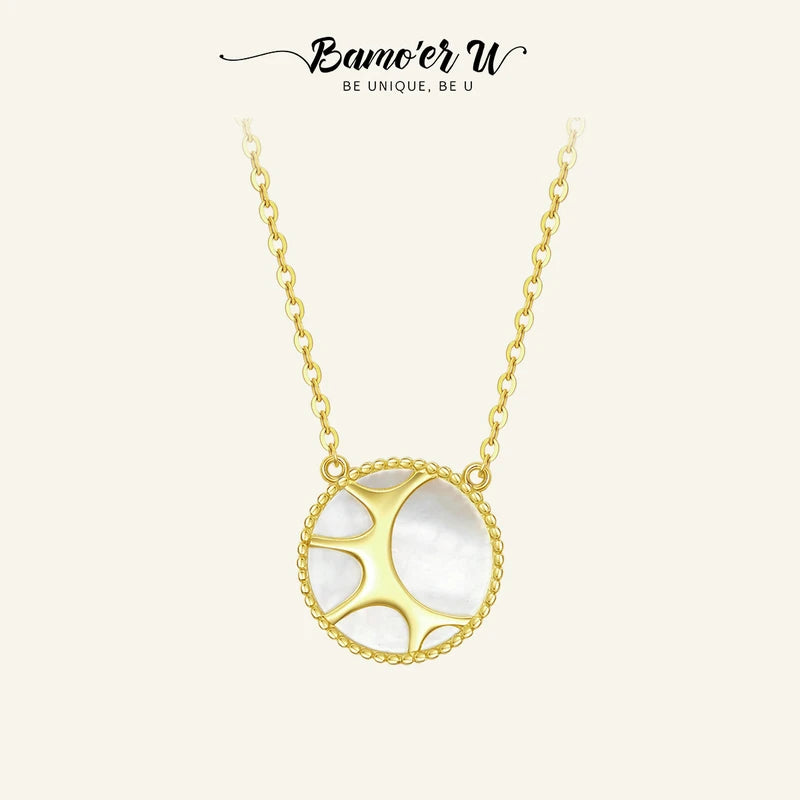 925 Silver Plated Sun Necklace for Women - Birthday Gift Jewelry