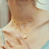 Braided Geometry Necklace for Girls