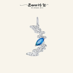925 Sterling Silver Moon Pendant for Necklaces