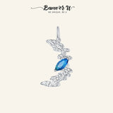 925 Sterling Silver Moon Pendant for Necklaces