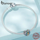 Vintage Love Word Heart Charms 925 Silver Pendant