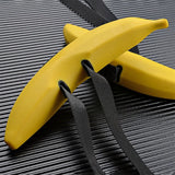 Banana Ox Horn Gym Dumbbells Barbell Bar Handle Weightlifting Hand Grip Ring