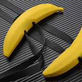 Banana Ox Horn Gym Dumbbells Barbell Bar Handle Weightlifting Hand Grip Ring
