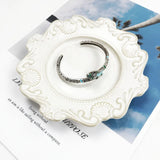 925 Sterling Silver Snake Bangle Bracelet, Bohemia Relief Structure Gift