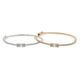 Sparkling Bling CZ Bangle Bracelet for Women