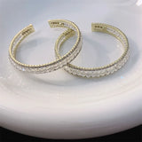 Crystal Tennis Bangle Bracelet Ukrainian Style