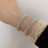 Crystal Tennis Bangle Bracelet Ukrainian Style