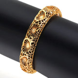 24K Heart Bracelets & Bangles for Women