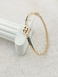 Goddess Rose Luxe Stainless Steel Bangle
