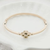 Goddess Rose Luxe Stainless Steel Bangle
