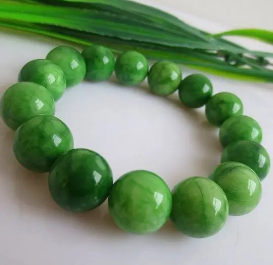 Natural Jade Beads Bracelet for Men and Women