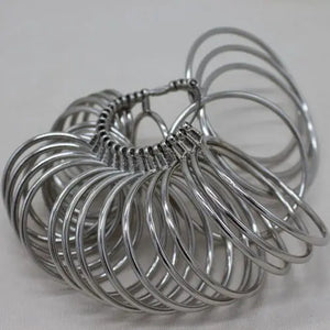 Metal Bracelet Ring Sizer Tool Wrist Measure Gauge Bangle Bracelet