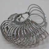Metal Bracelet Ring Sizer Tool Wrist Measure Gauge Bangle Bracelet