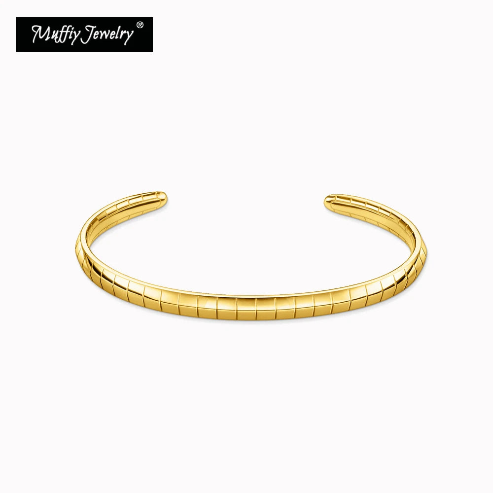 Snakeskin 925 Sterling Silver Bangle Bracelet Vintage Gift For Women Girls